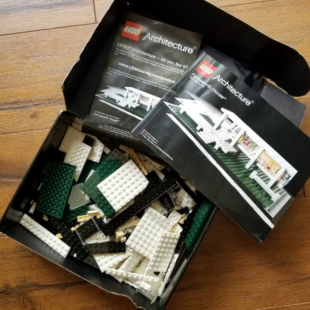 ❗Retired Lego Architecture Farnsworth House 21009 - 546 Pieces❗